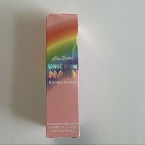 Lime Crime Unicorn Hair Rainbow Mist Temporary Color Spray Mauve Mist New